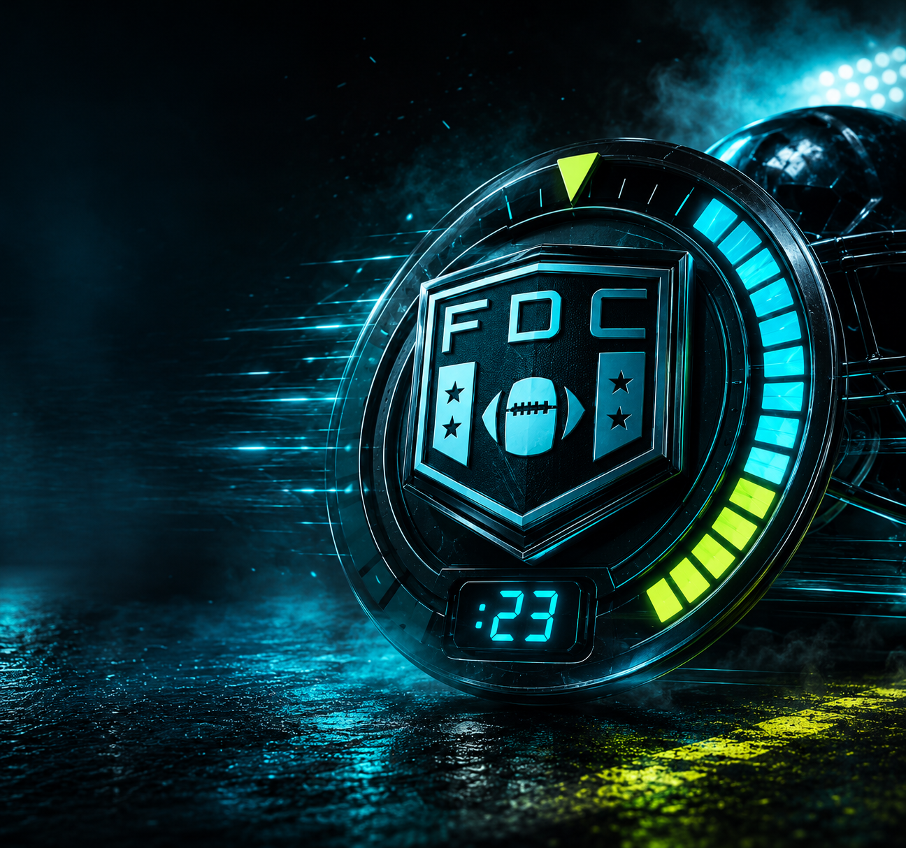 FDC on-the-clock feature artwork